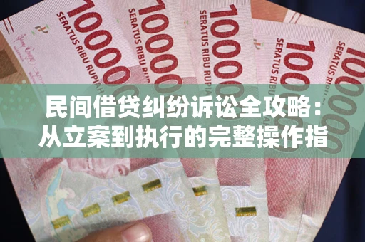 武汉民间借贷纠纷诉讼全攻略：从立案到执行的完整操作指南