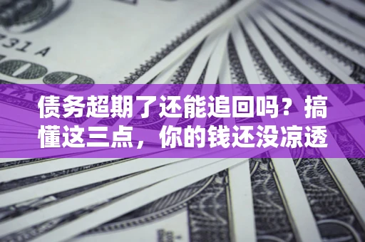 武汉债务超期了还能追回吗？搞懂这三点，你的钱还没凉透