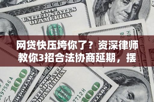武汉网贷快压垮你了？资深律师教你3招合法协商延期，摆脱暴力催收！