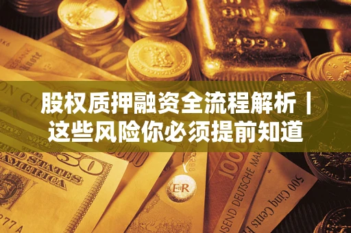 武汉股权质押融资全流程解析｜这些风险你必须提前知道