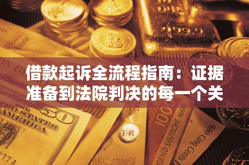 武汉借款起诉全流程指南：证据准备到法院判决的每一个关键步骤