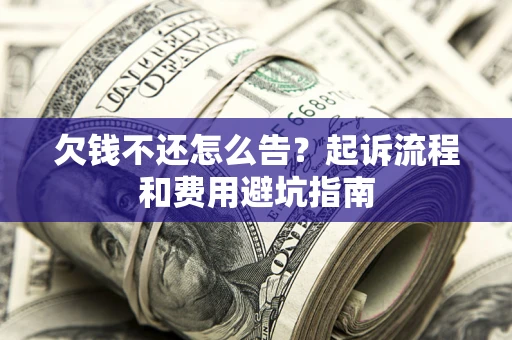 武汉欠钱不还怎么告?起诉流程和费用避坑指南 武汉欠钱不还怎么告?起诉流程和费用避坑指南