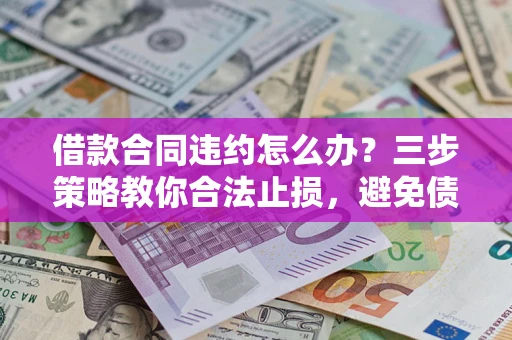 武汉借款合同违约怎么办？三步策略教你合法止损，避免债务危机升级