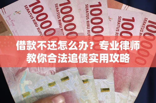 武汉借款不还怎么办？专业律师教你合法追债实用攻略
